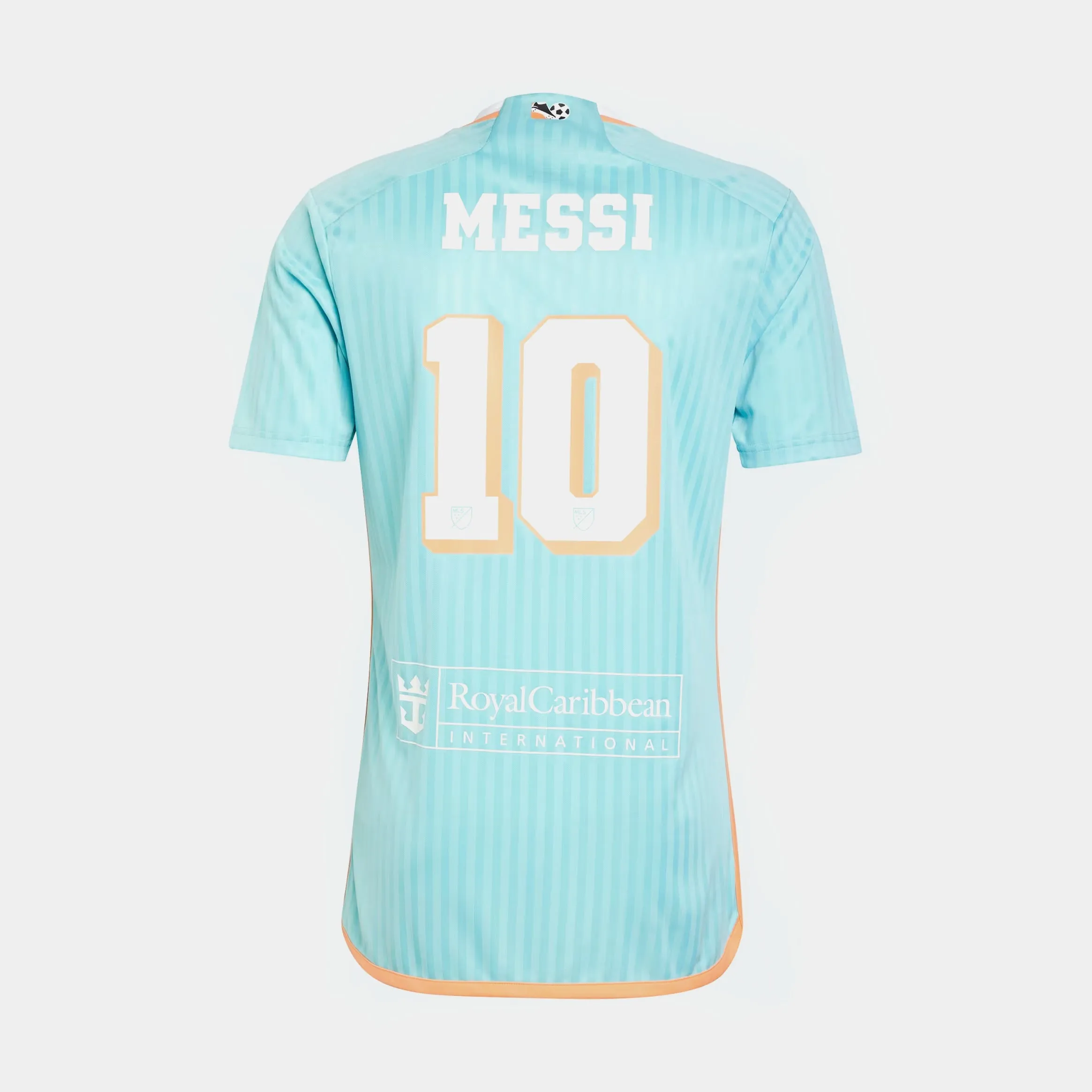 Laser Cut Edge Finishing 2024 Inter Miami CF 2024 Mens Jersey (Mint/Orange)