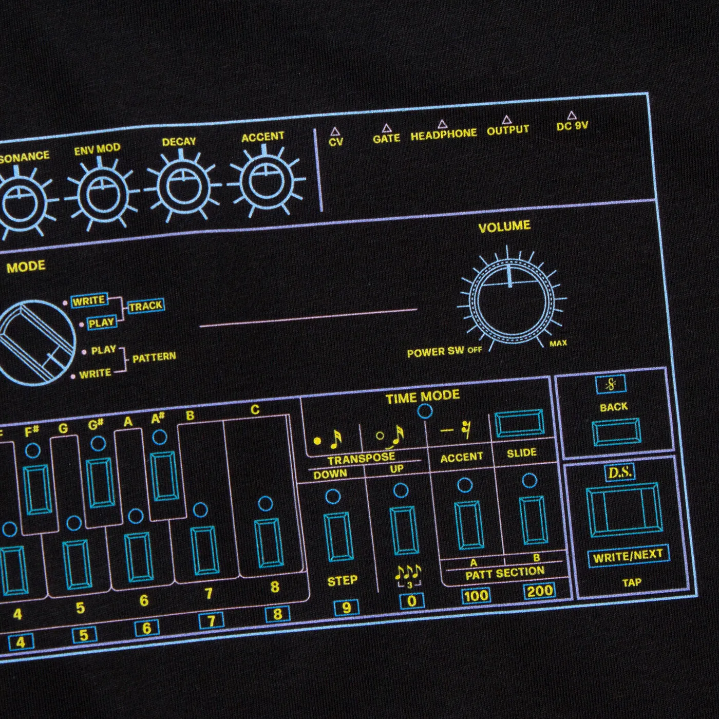 303 Colours Front Print - Sweatshirt - Black Relaxed Street product couple intimacy