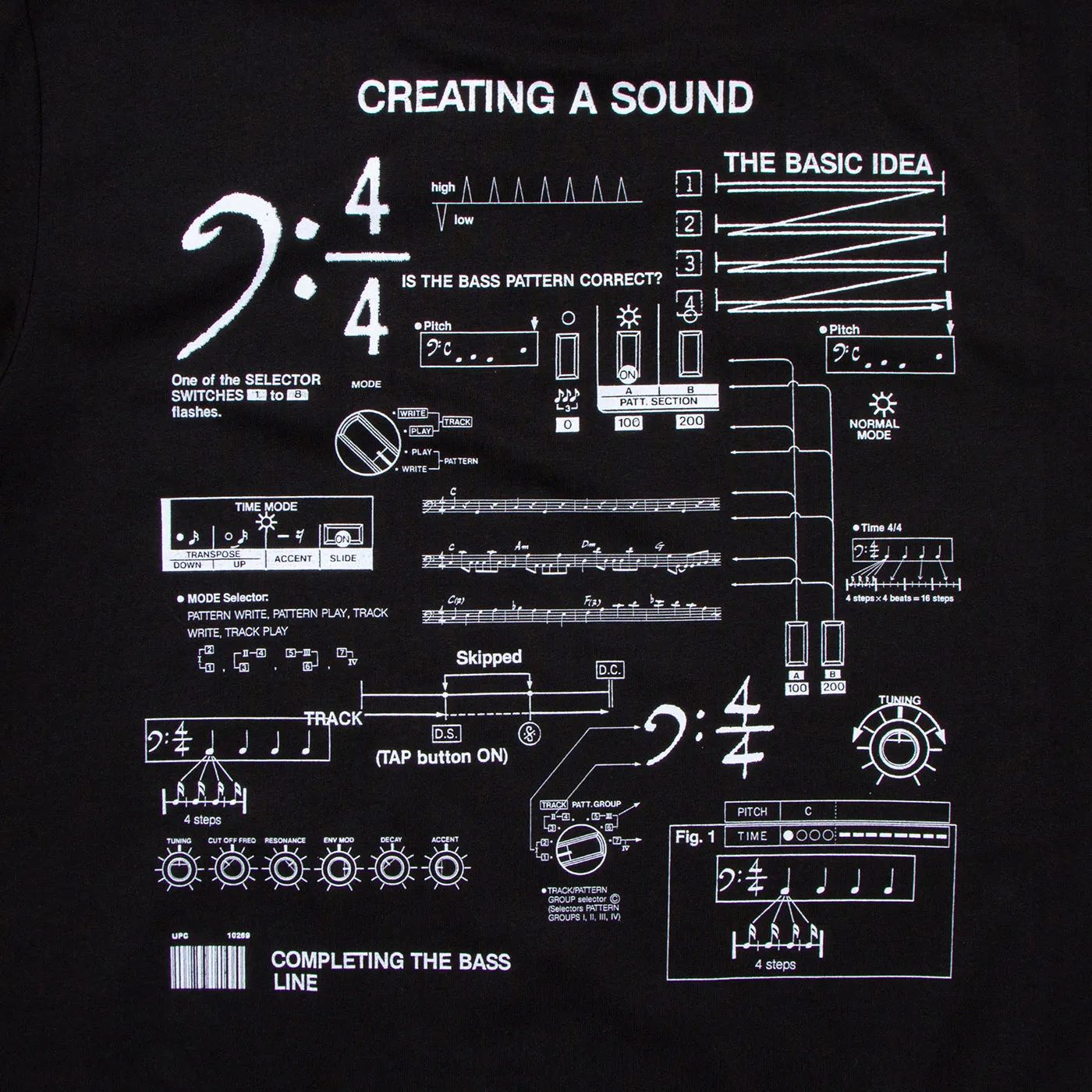 303 Sound Front Print - Sweatshirt - Black product trendy catchiness product snowboarding suitable thrill