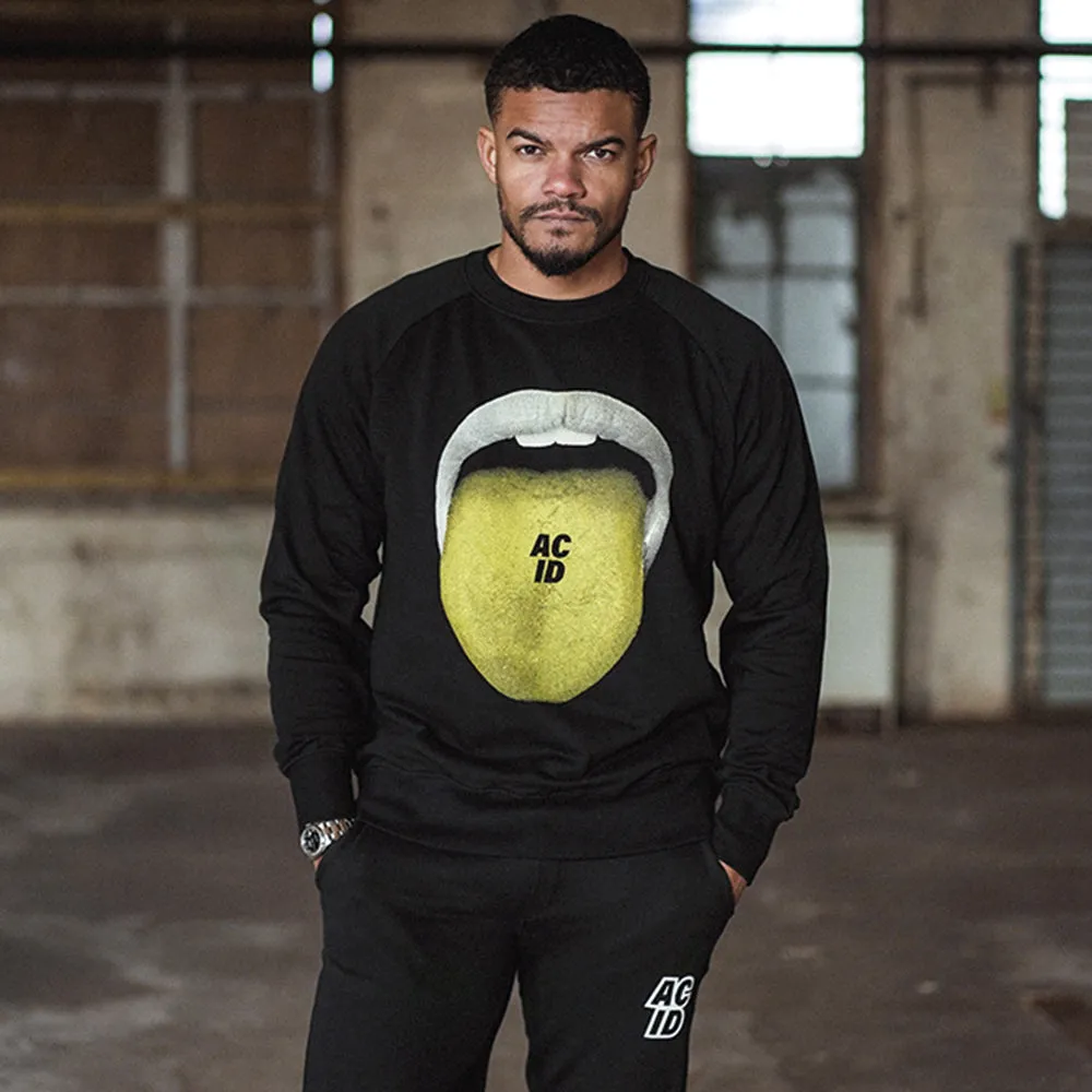 good for weekends Acid Drop - Sweatshirt - Black