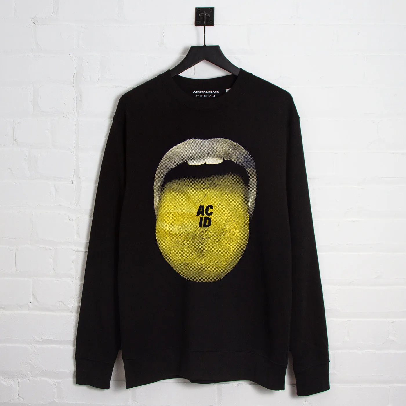 All-Weather Wear Winter Essential Acid Drop - Sweatshirt - Black