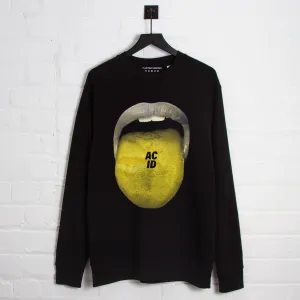 All-Weather Wear Winter Essential Acid Drop - Sweatshirt - Black
