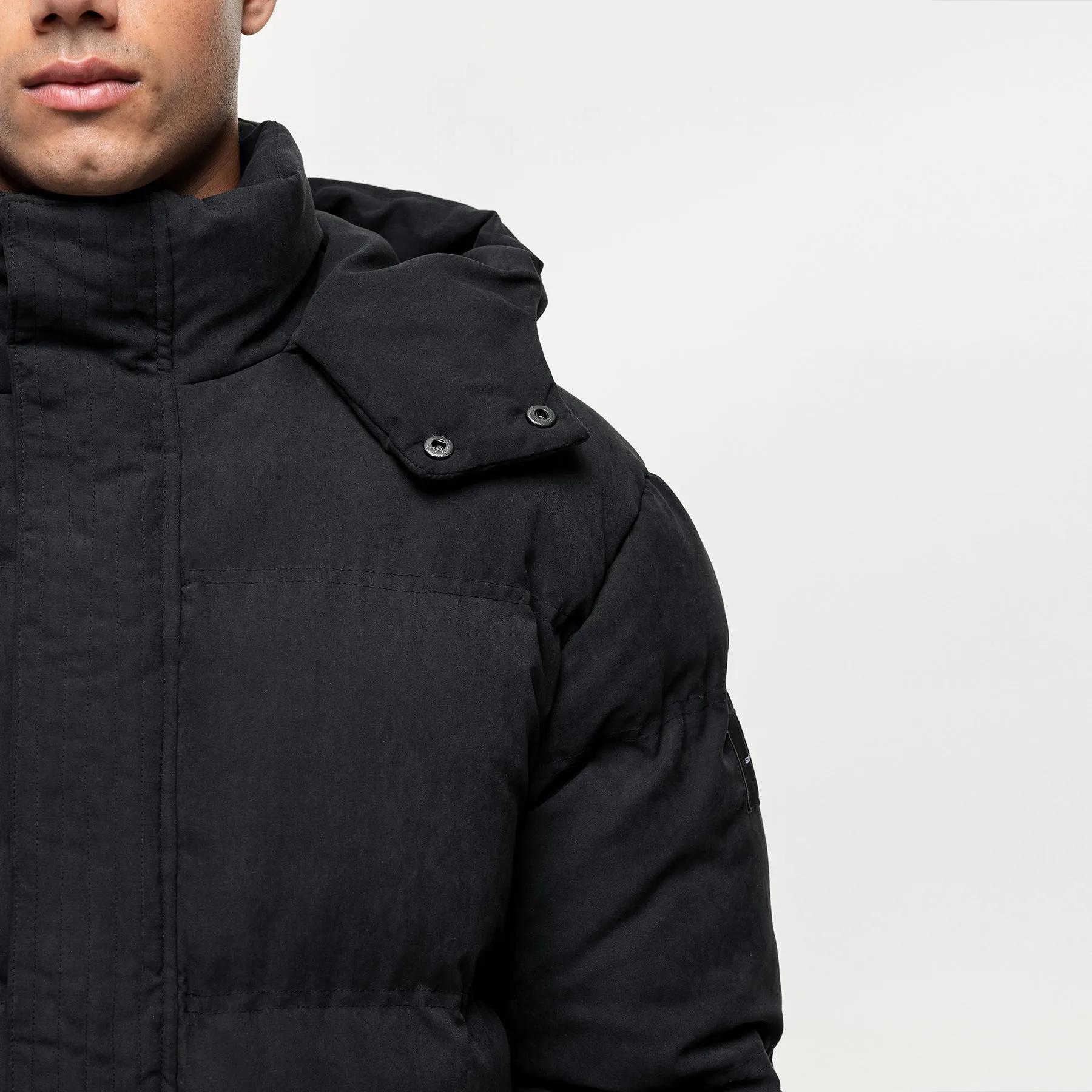 Adapt Black Puffer Coat Everyday Layers All Weather Piece