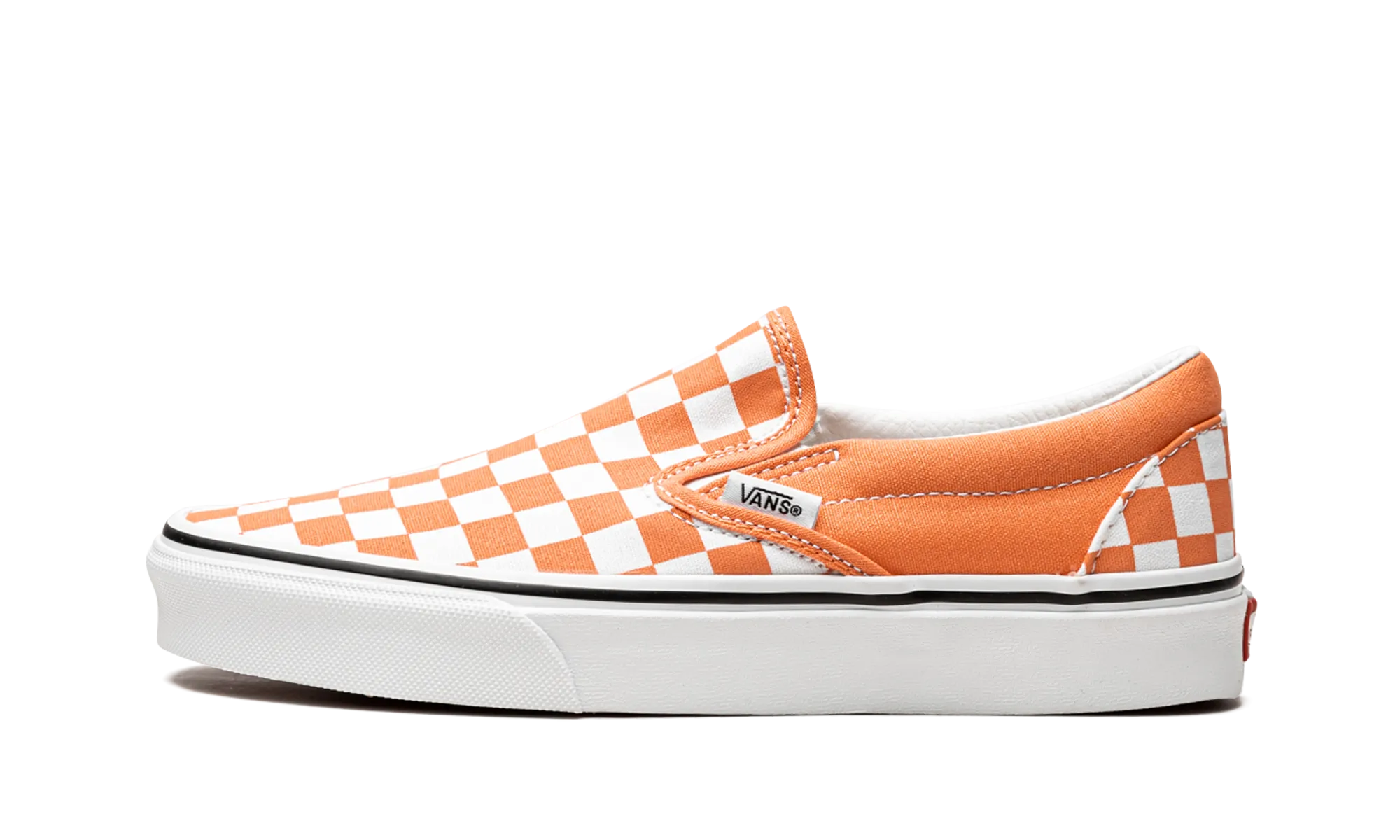 Lightweight Form Rainy Day Classic Slip-On Checkerboard "Cadmium Orange"
