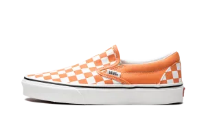 Lightweight Form Rainy Day Classic Slip-On Checkerboard "Cadmium Orange"