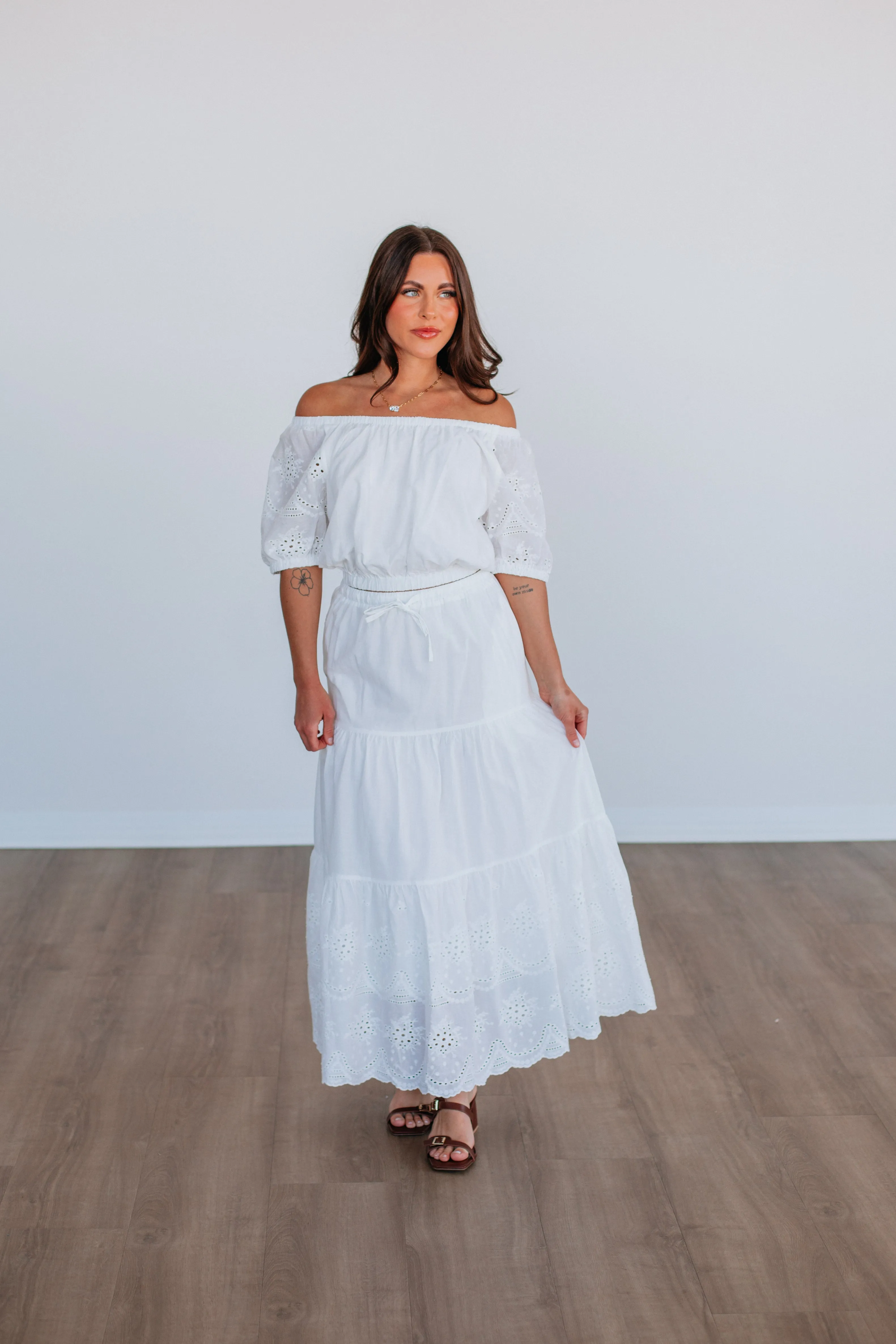 Outfit Vibes Outfit Details Adhara Maxi Skirt