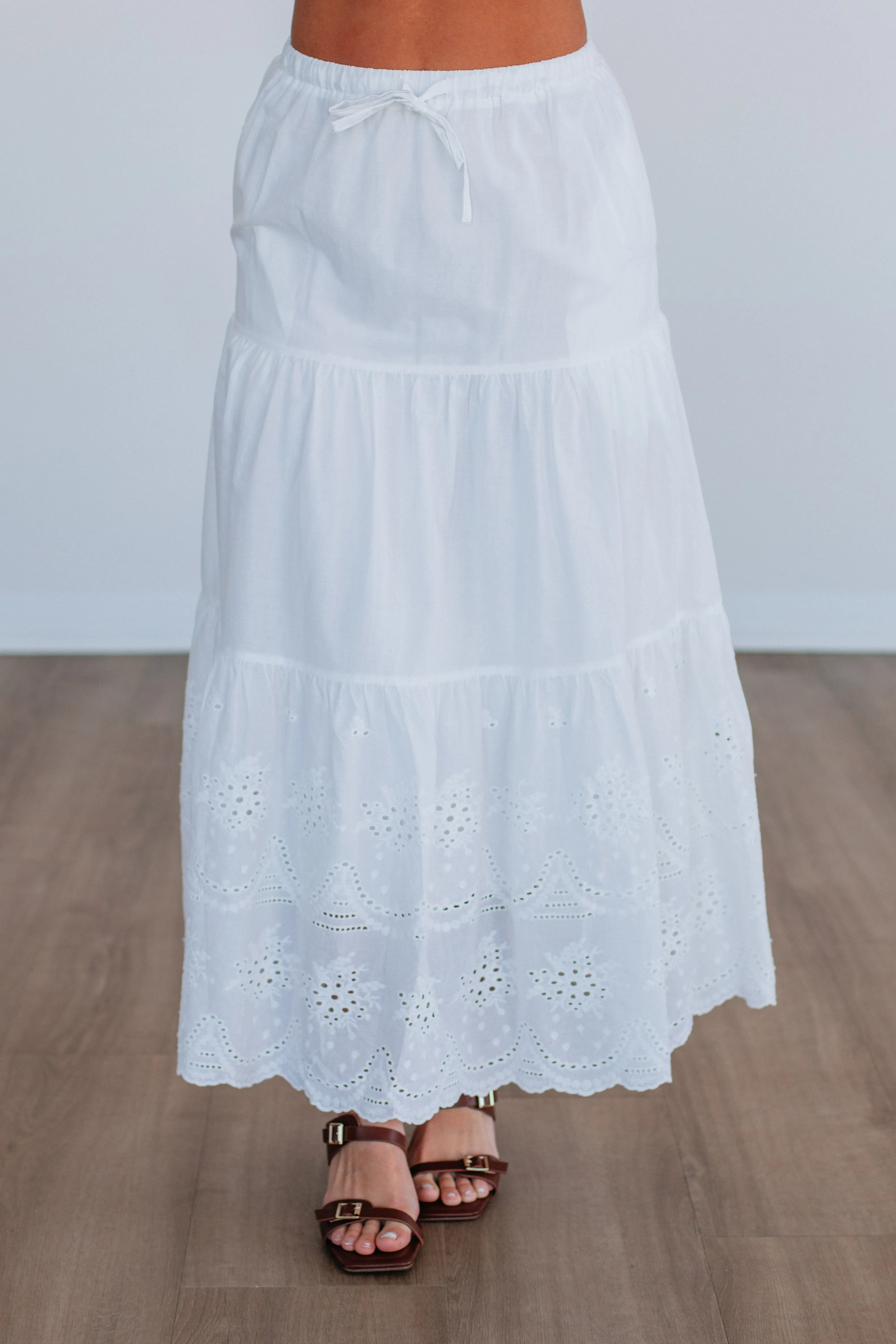 Adhara Maxi Skirt Modern Cut Celebrity Style