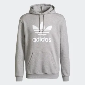 adidas Adicolor Classics Trefoil Hoodie | Grey | Men's scarf accents Hiking Essential