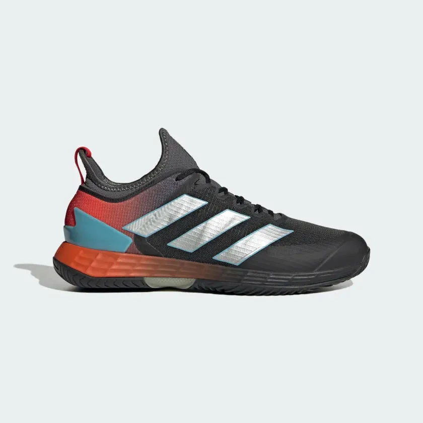 adidas ADIZERO UBERSONIC 4 Tennis Shoes | Grey | Men's Matte Edge