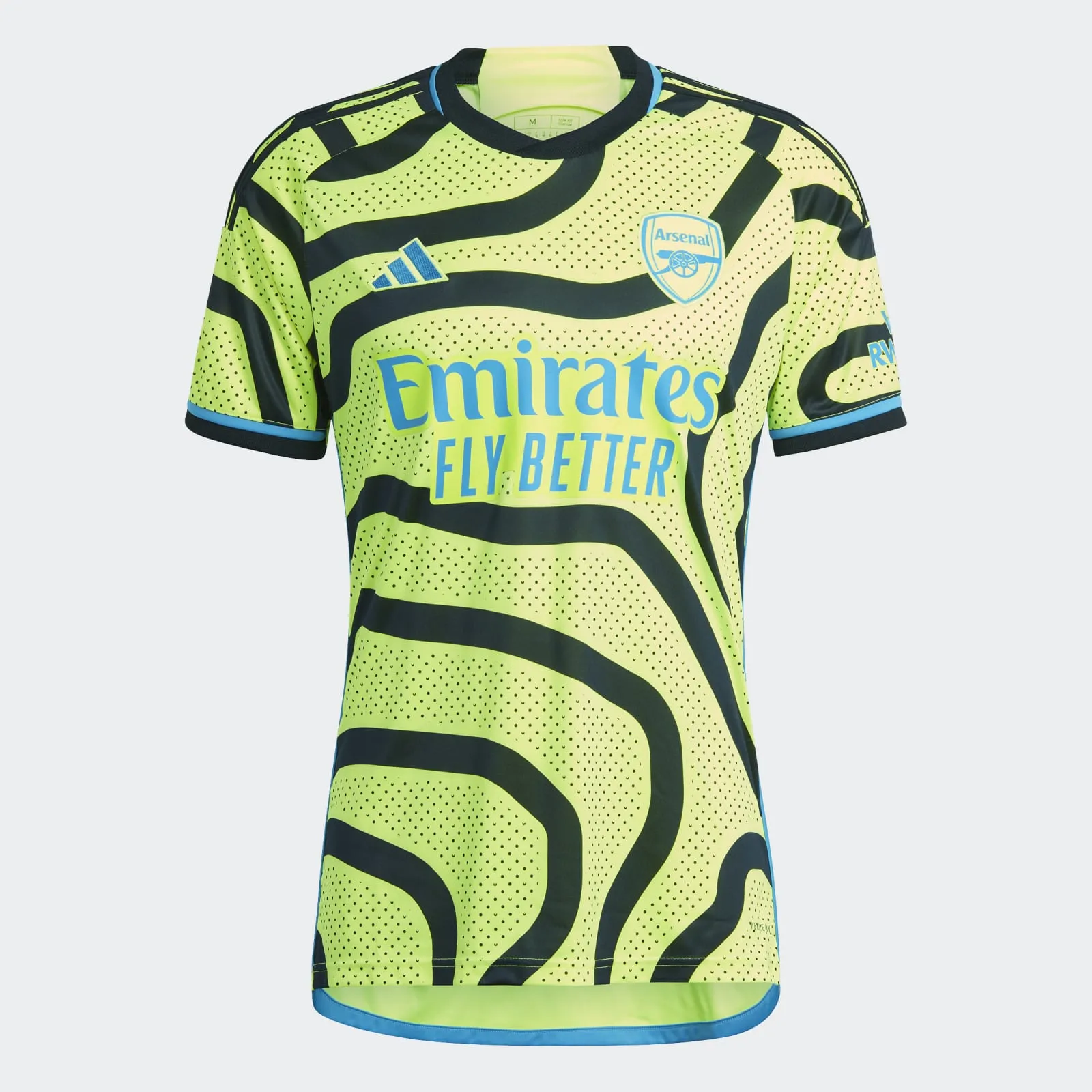 Moisture Wicking Textile Technology Focus Fit adidas Arsenal 23/24 Away Jersey | Men's