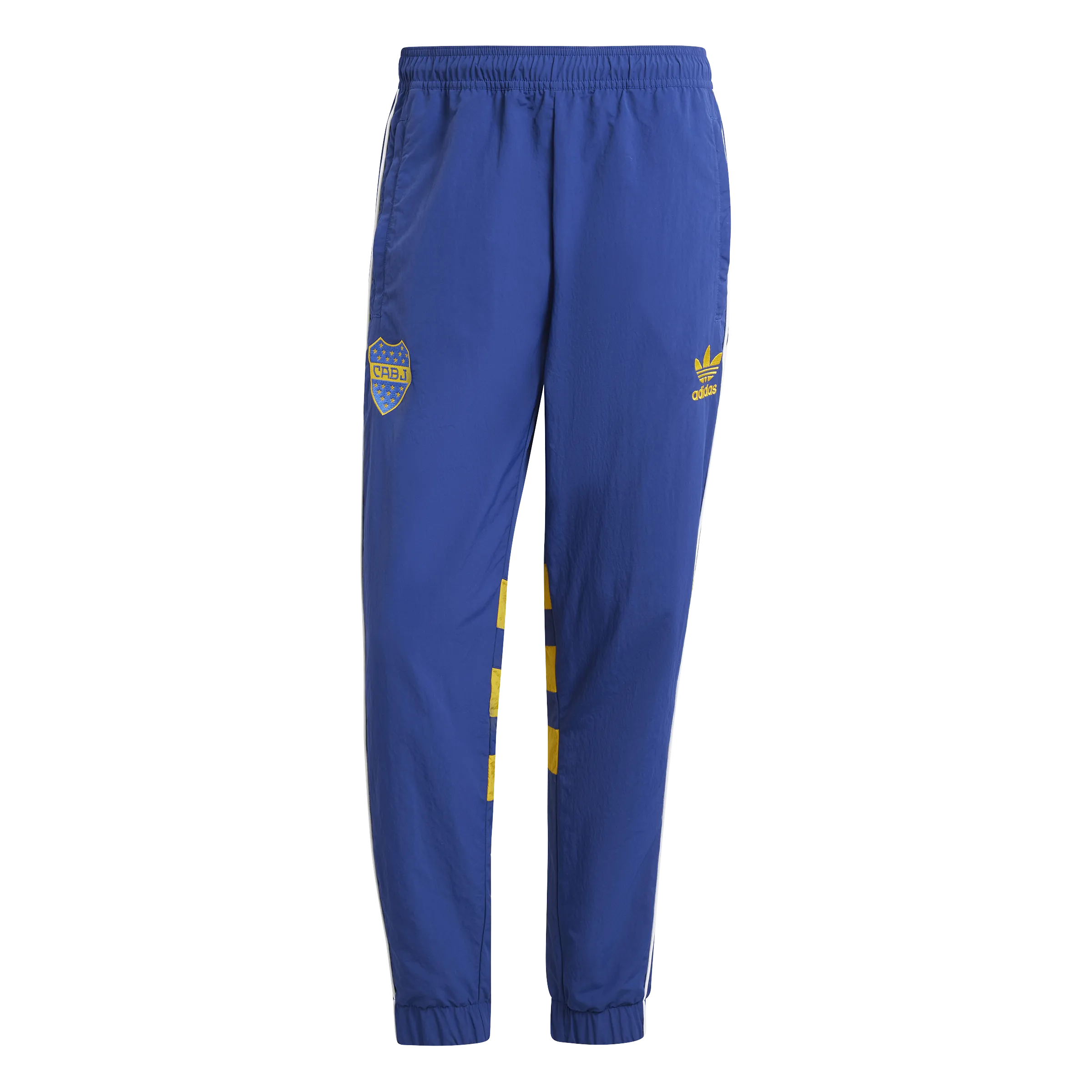 Comfy Shape Reflective details adidas Boca Juniors Track Pants | Victory Blue | Men's