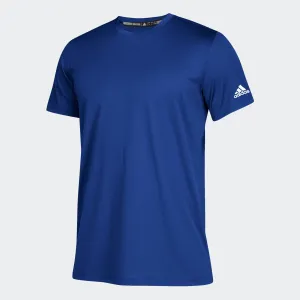 adidas CLIMA TECH Training Tee | Collegiate Royal Blue | Men's Fashion-Forward Fit Friction Free Inner Lining