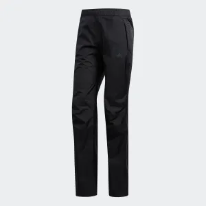 adidas CLIMAPROOF 2.5 LAYER Wandertag Track Pants | Black | Men's Lightweight Flex Durable Seam Construction