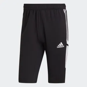 adidas Condivo 22 Half-Pants | Black | Men's Cool Comfort BreathableLining