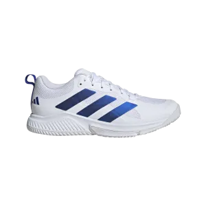 adidas COURT TEAM 2.0 Tennis Shoes | FTWR White-Team Royal Blue | Men's Busy Path Sturdy Build