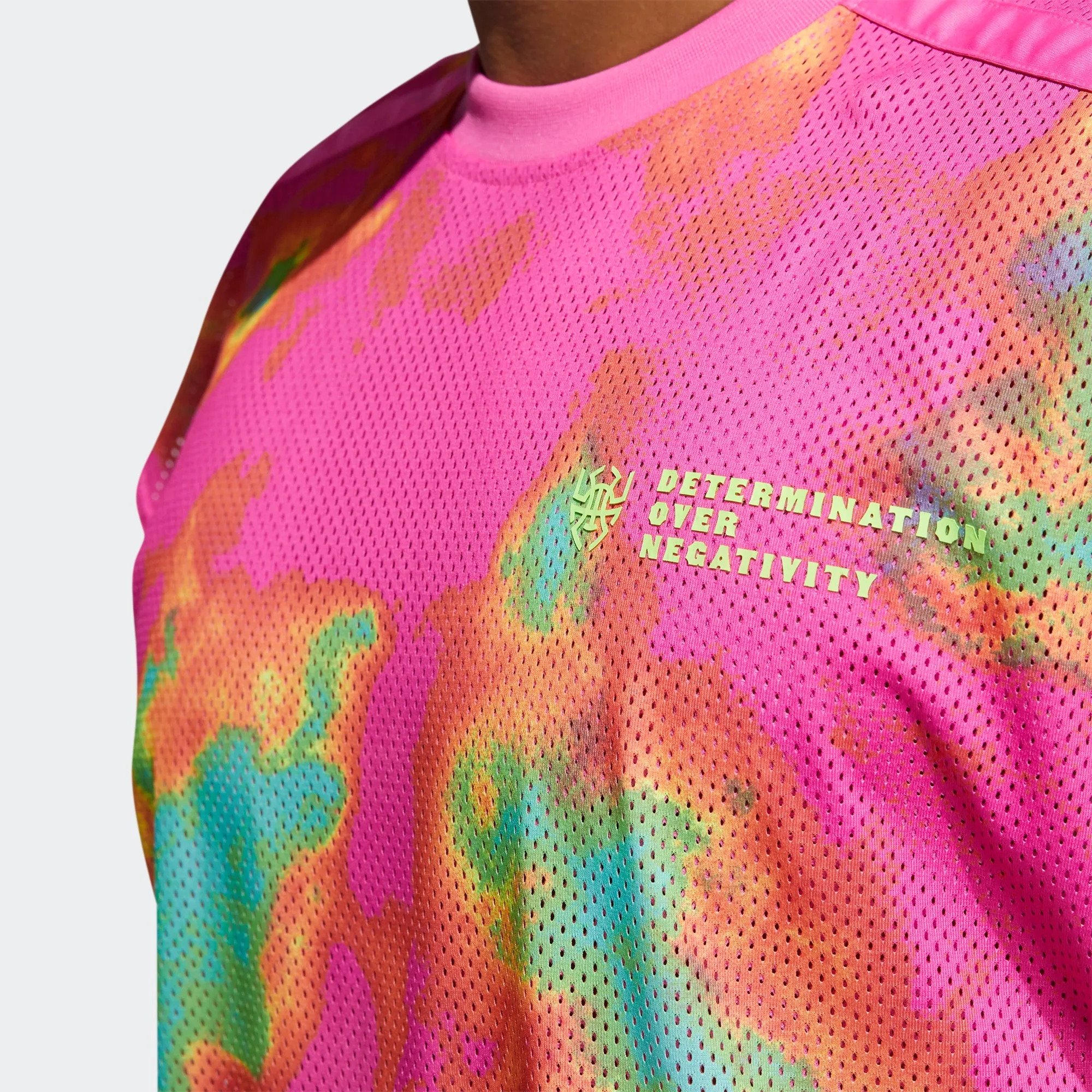 adidas DONOVAN MITCHELL Tank Top | Screaming Pink | Men's Chilly Layer