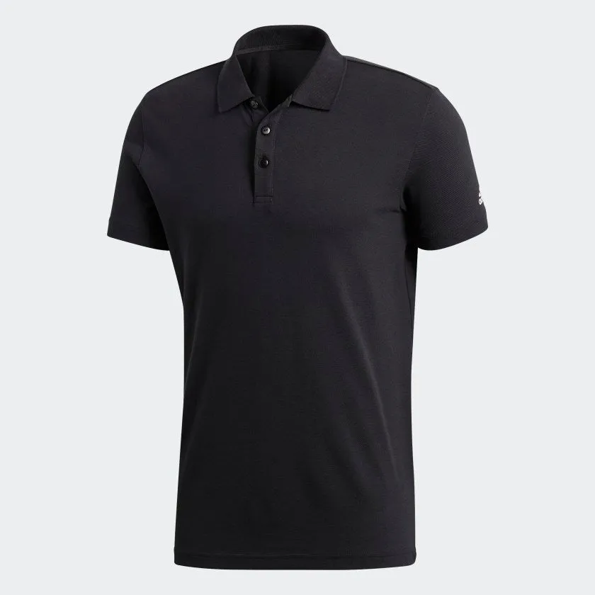 adidas ESSENTIALS Classic Base Polo | Black | Men's Comfortable Piece sporty and comfortable