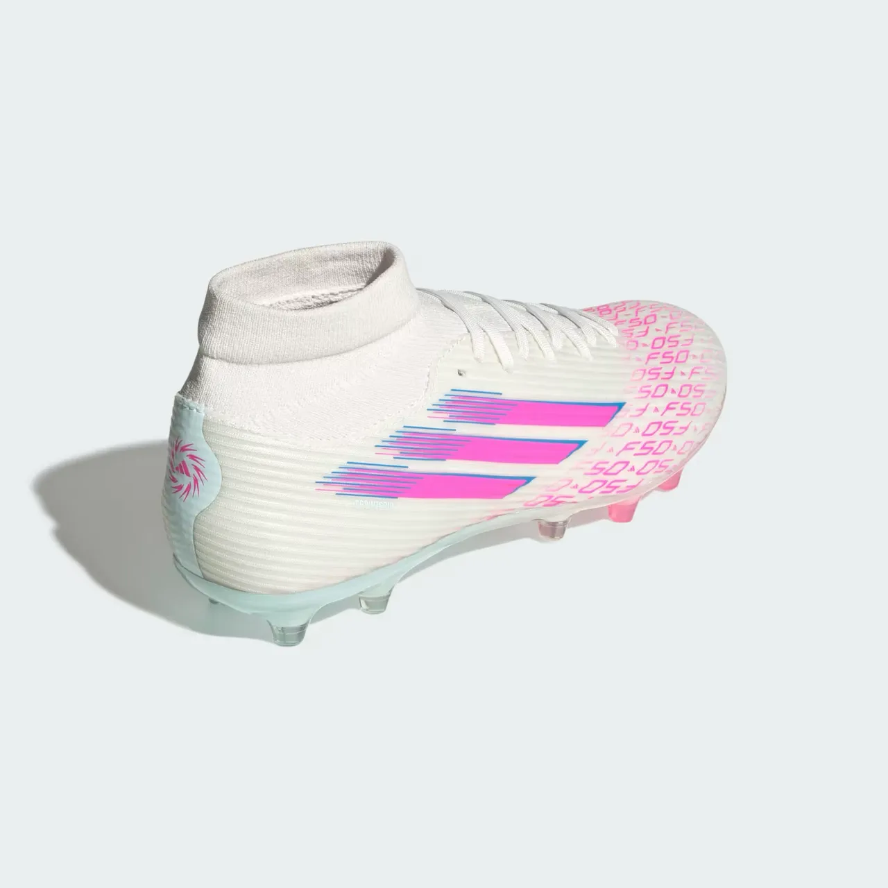 polka - dance - area shoes Torsion Support Adidas F50 Women's Sparkfusion League FG/AG Football Boots (Cloud White/Lucid Pink/Cloud White)