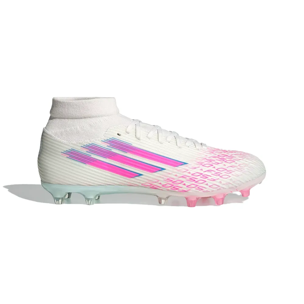 tennis shoes Tactile Surface Texture Adidas F50 Women's Sparkfusion League FG/AG Football Boots (Cloud White/Lucid Pink/Cloud White)