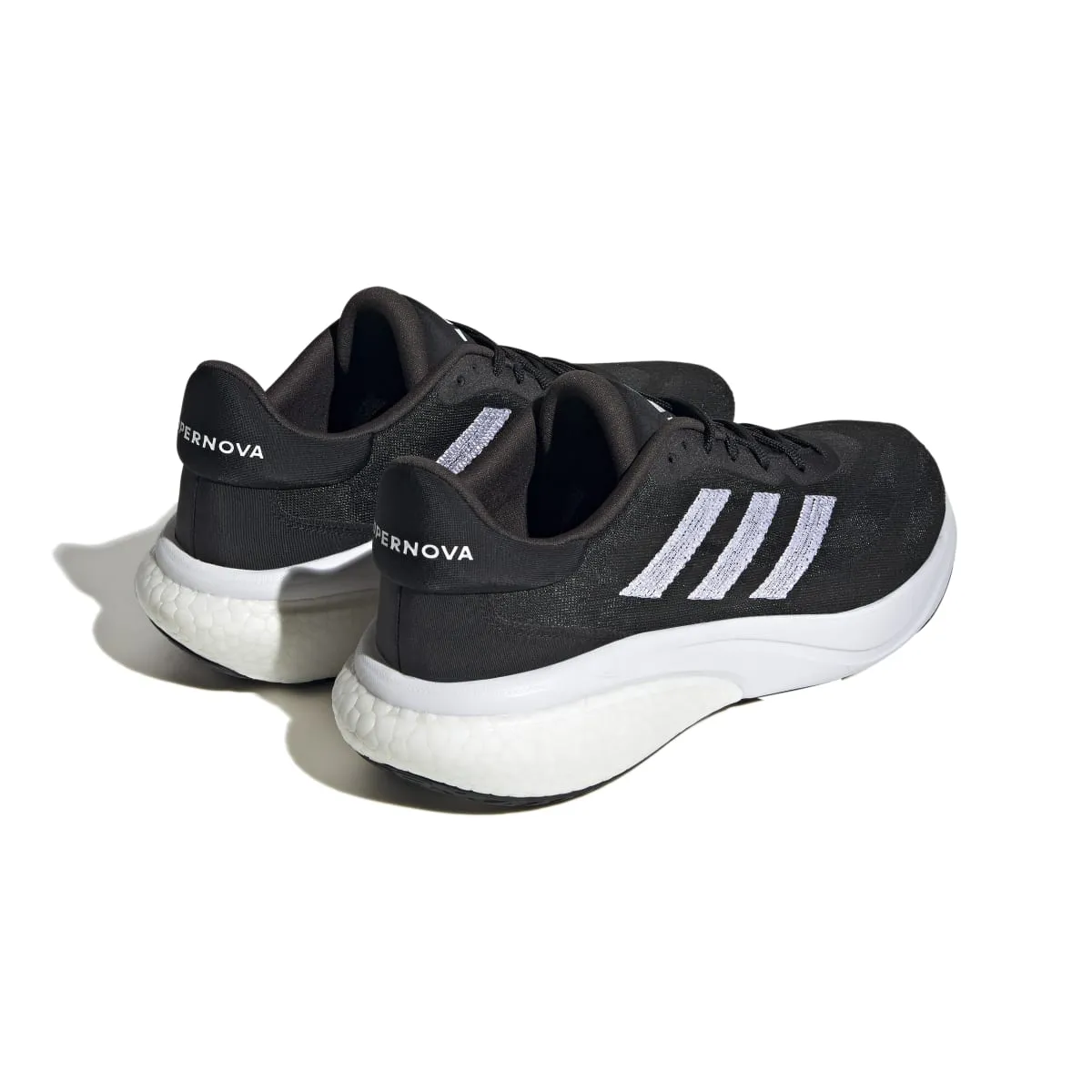 ADIDAS IE4367 SUPERNOVA 3 MN'S (Medium) Black/White/Black Textile Running Shoes maximalist