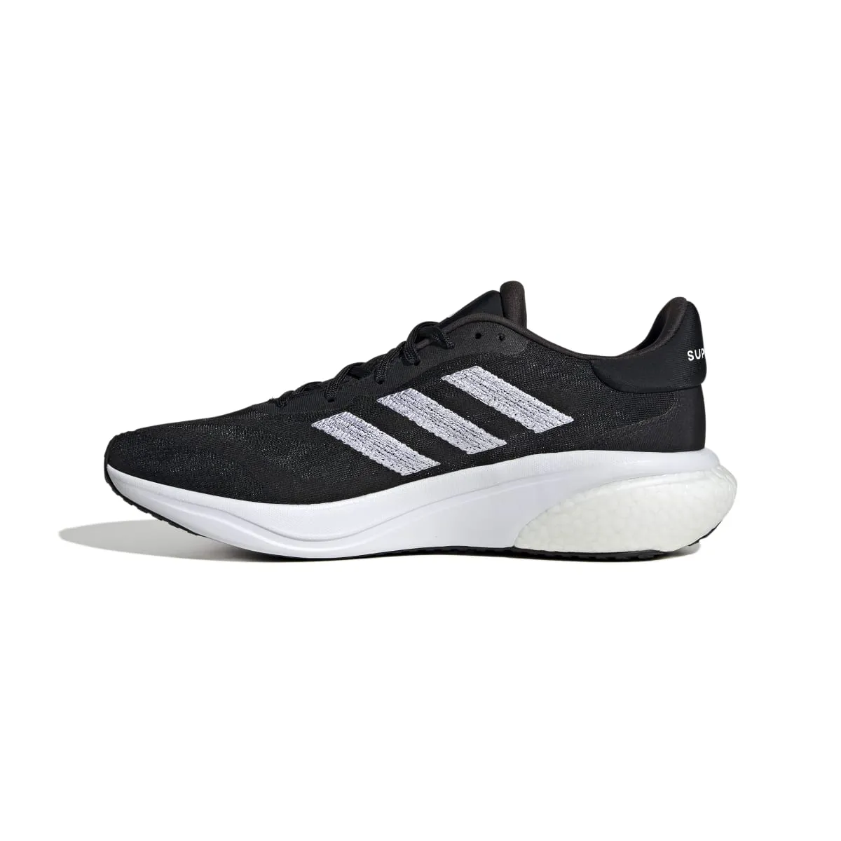 Comfort Layer ADIDAS IE4367 SUPERNOVA 3 MN'S (Medium) Black/White/Black Textile Running Shoes