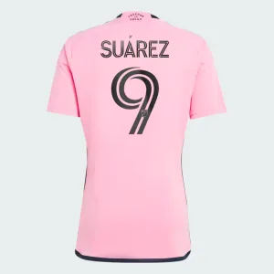 Reinforced Hemline adidas Inter Miami CF 24/25 Home Luis Su??rez Jersey | Men's