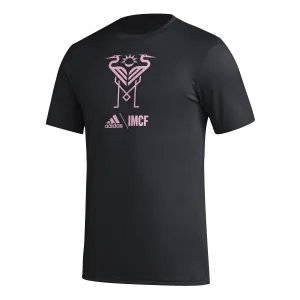 Trendy Basics adidas INTER MIAMI CF TRAINING PREGAME Short Sleeve Shirt | Black-Pink | Men's