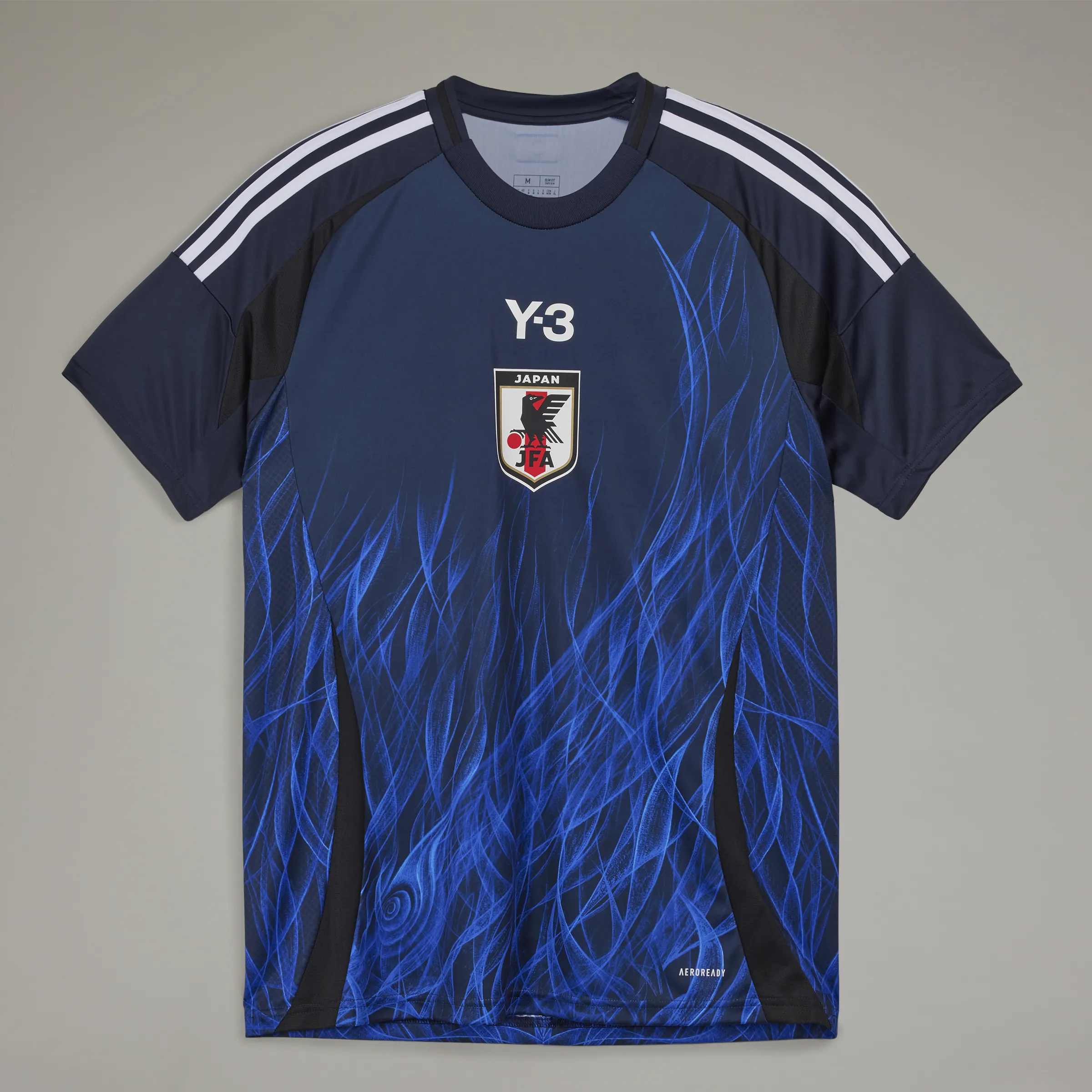 Reinforced Stitching adidas JAPAN x Y-3 HOME 24 Soccer Jersey | Legend Ink Blue | Men's