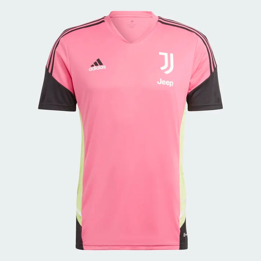 adidas Juventus Condivo 22 Training Jersey | Magenta | Men's Thermoregulating Technology All-day Performance