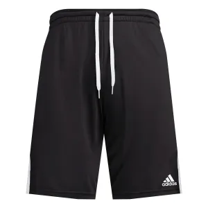 adidas Men's Team Issue Knit Shorts checkered pattern Roll Up Cuff Design