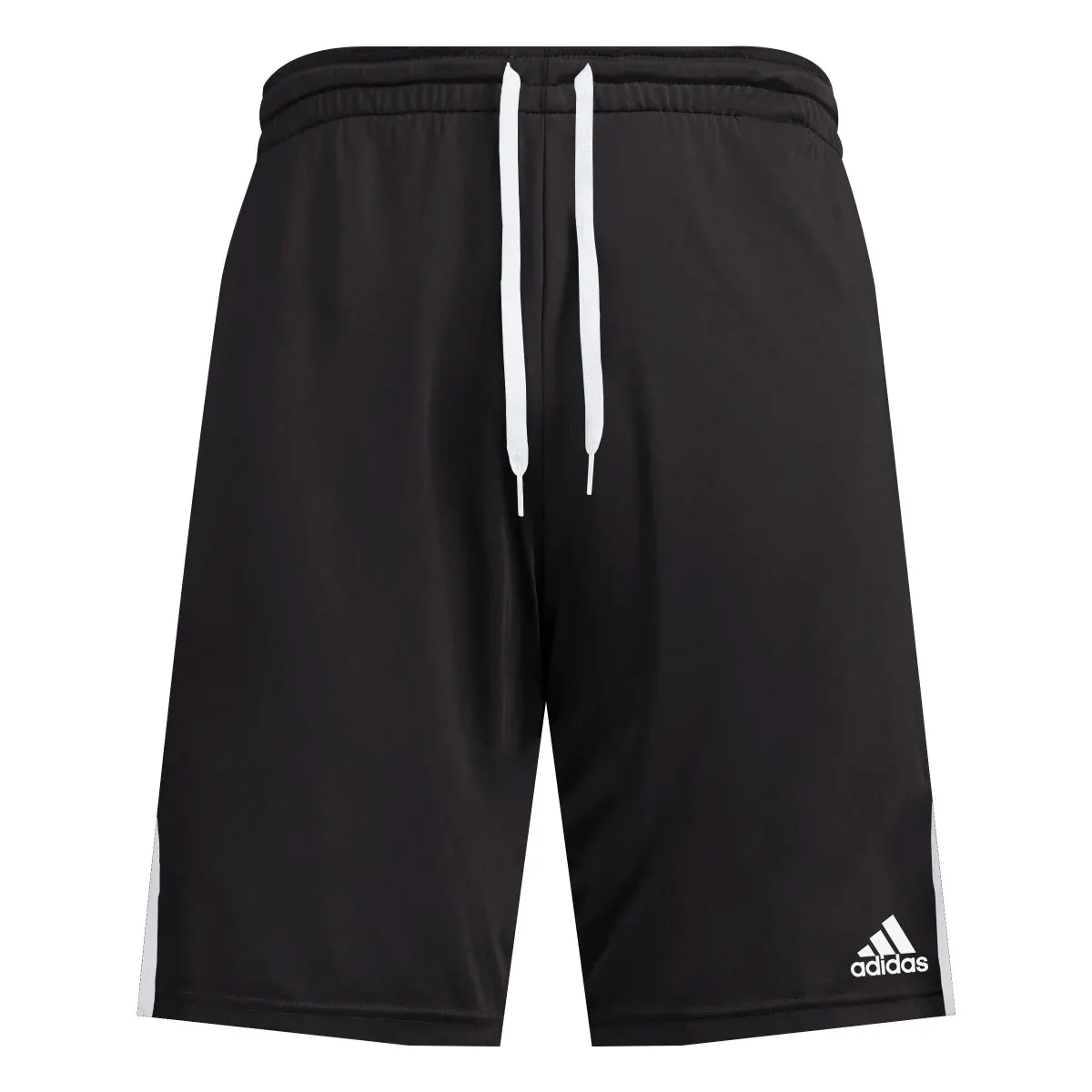 adidas Men's Team Issue Knit Shorts checkered pattern Roll Up Cuff Design