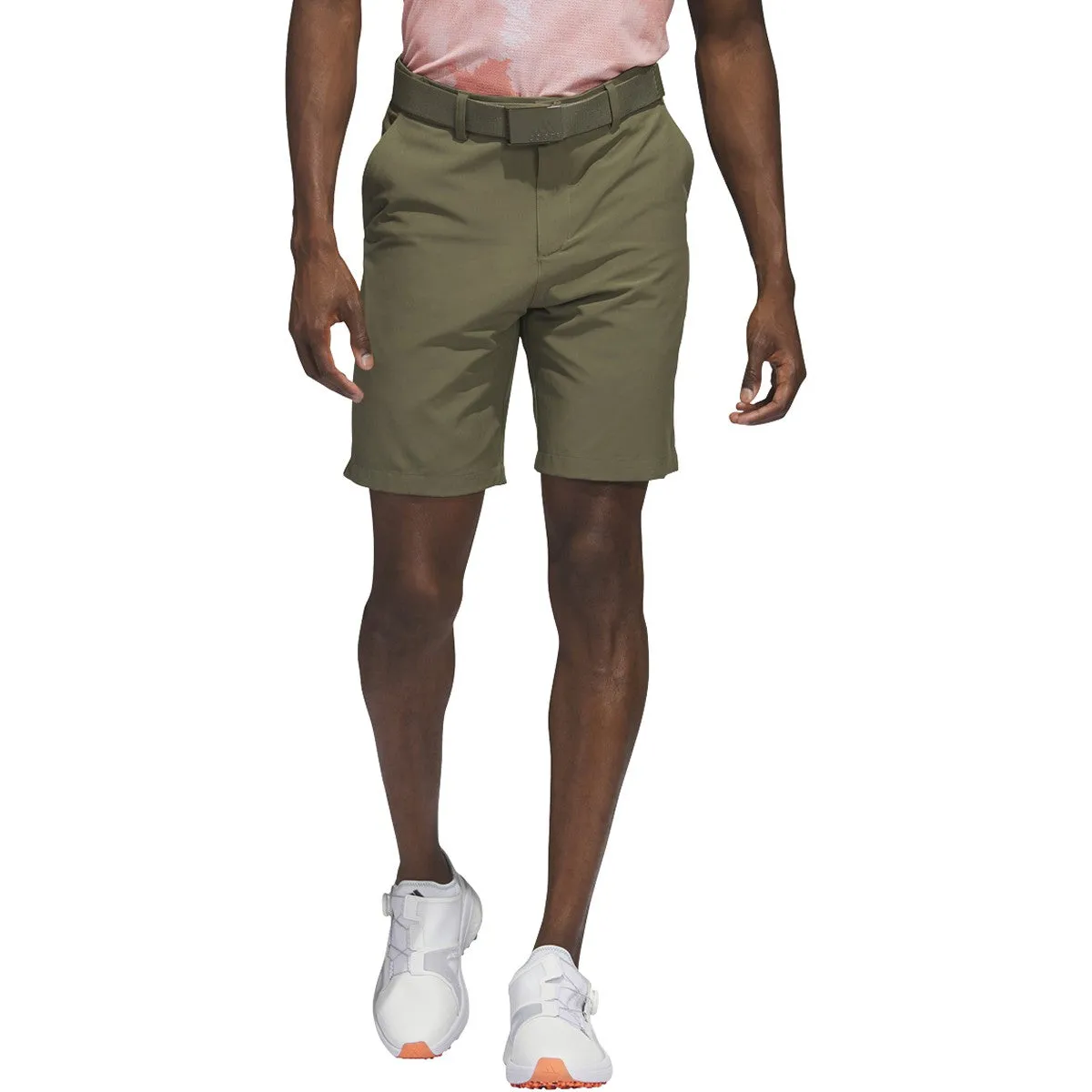 adidas Men's Ultimate365 8.5 Inch Golf Shorts Retroreflective Accents MoistureWickingLining