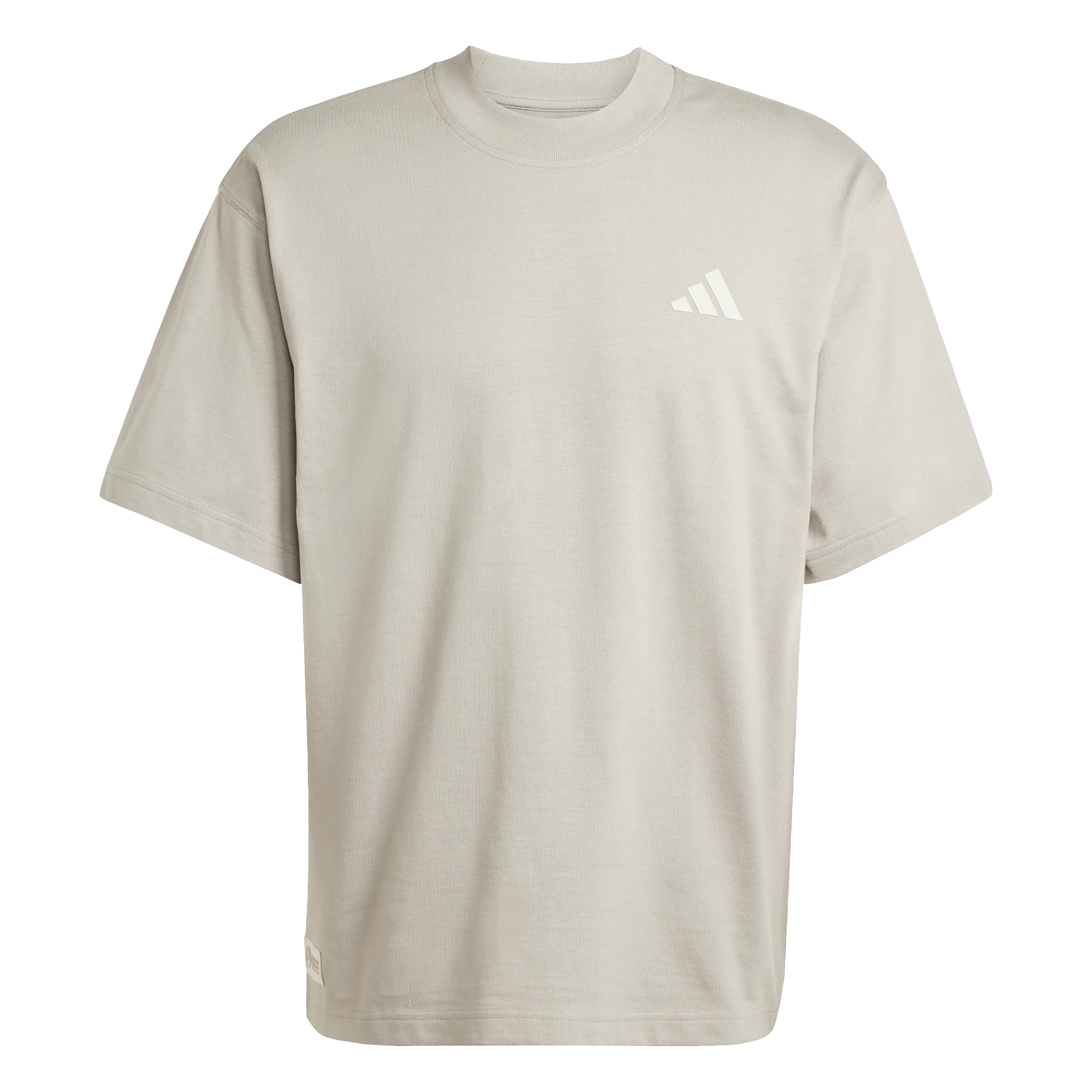 Bold Look adidas MERCEDES - AMG PETRONAS FORMULA ONE TEAM Premium Sweat Tee | Putty Beige-Beige | Men's