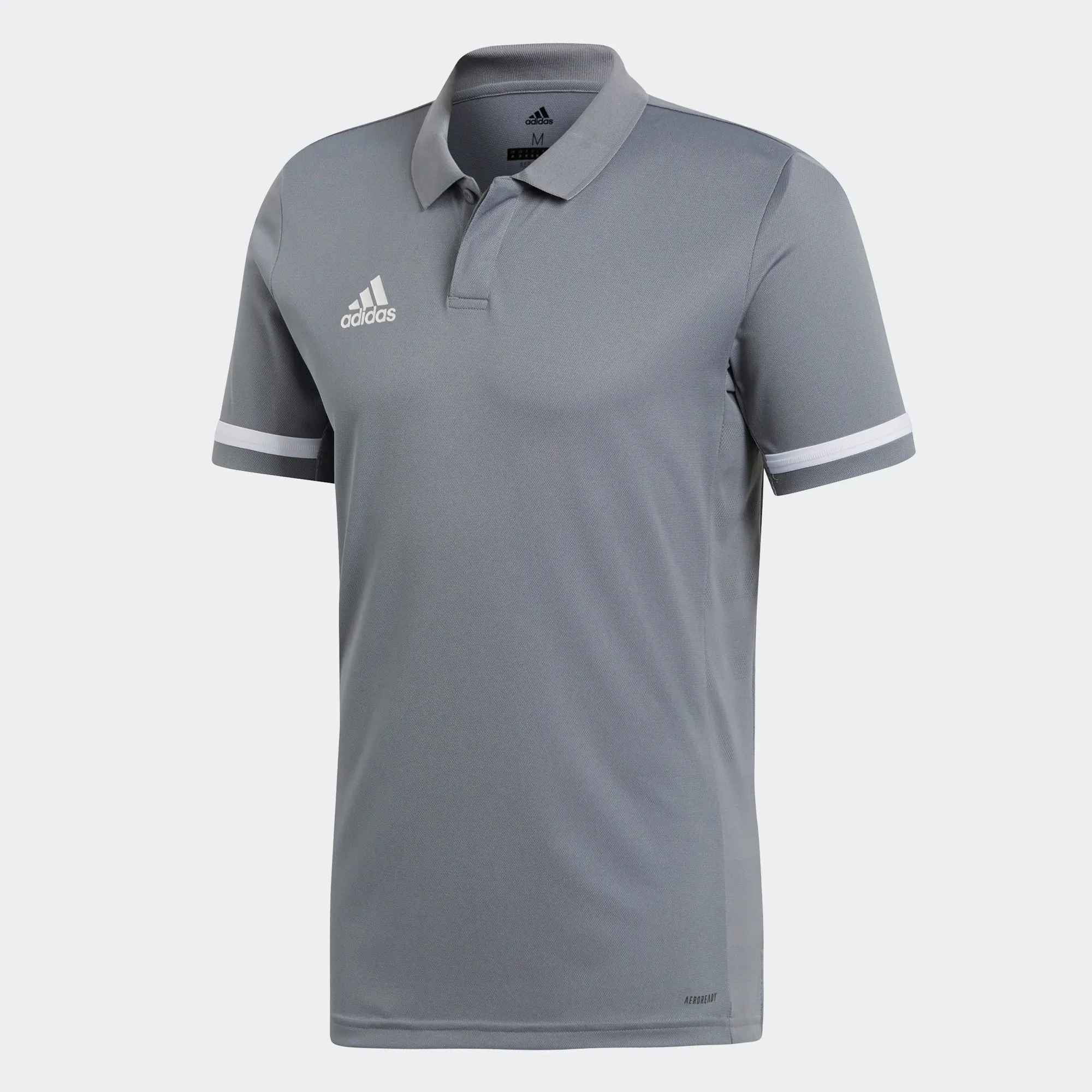 Low Profile Silhouette adidas TEAM 19 Polo | Grey | Men's