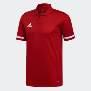 Lightweight Style adidas TEAM 19 Polo | Power Red | Men's