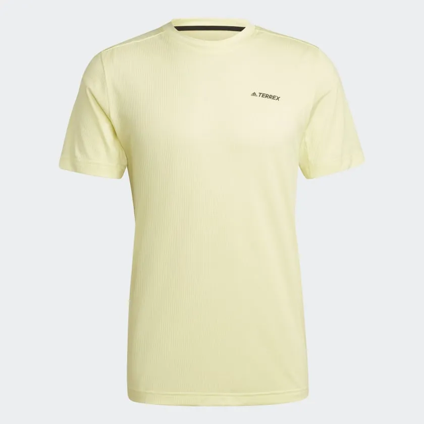 Outdoor Activity Seasonal Smart adidas TERREX TIVID Tee | Yellow | Men's