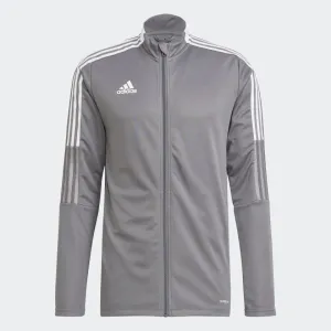 Effortless Look adidas TIRO 21 Track Jacket | Grey Four | Men's