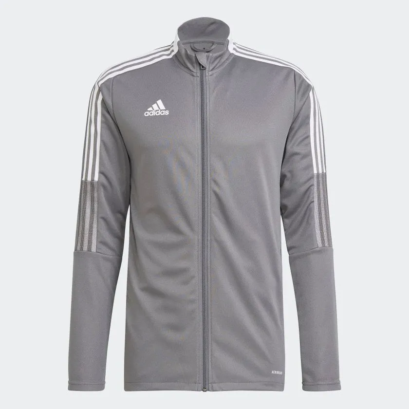 Effortless Look adidas TIRO 21 Track Jacket | Grey Four | Men's
