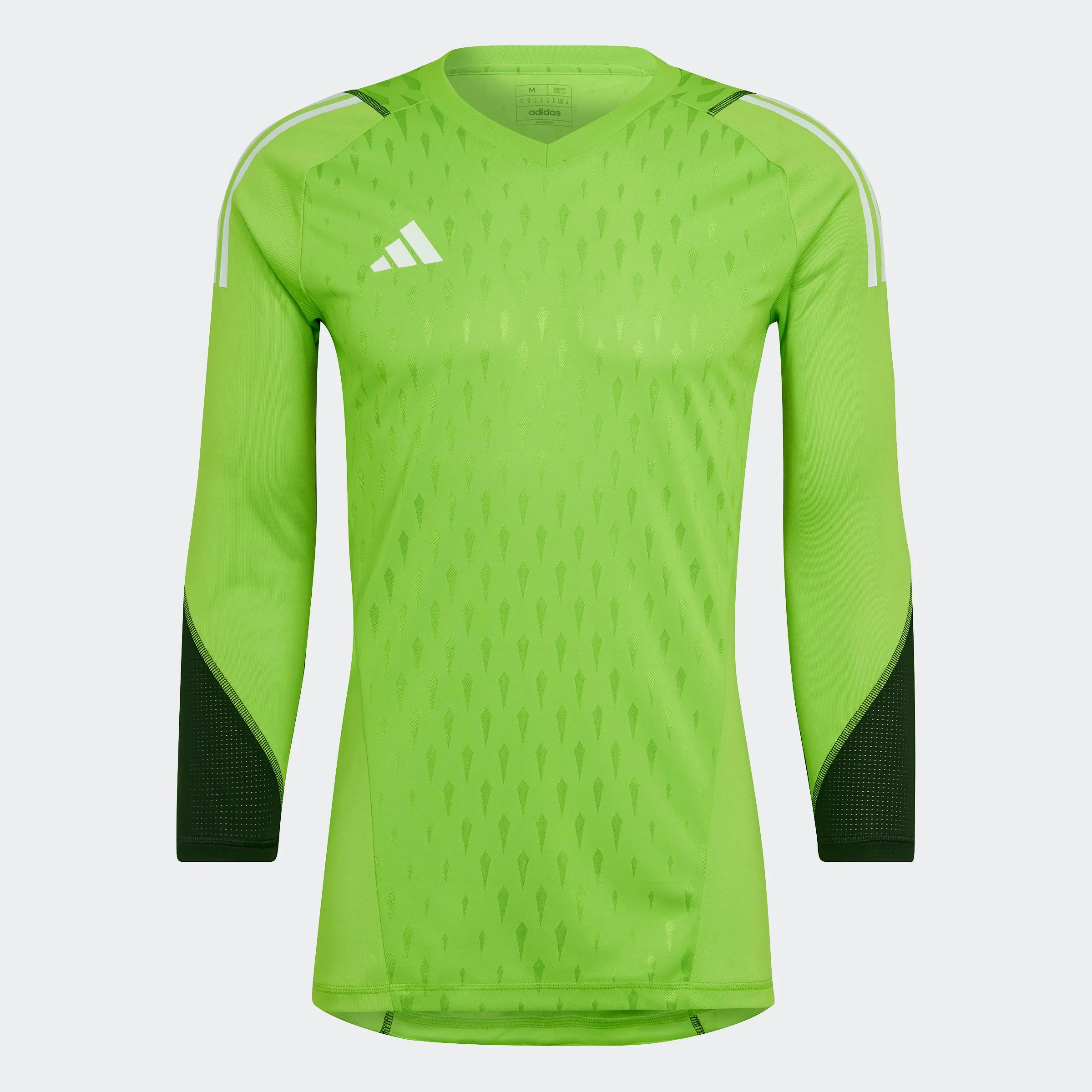 adidas Tiro 23 Pro Long Sleeve Goalkeeper Jersey | Green | Men's Layered construction Anti Pilling Finish