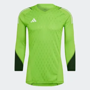 adidas Tiro 23 Pro Long Sleeve Goalkeeper Jersey | Green | Men's Layered construction Anti Pilling Finish
