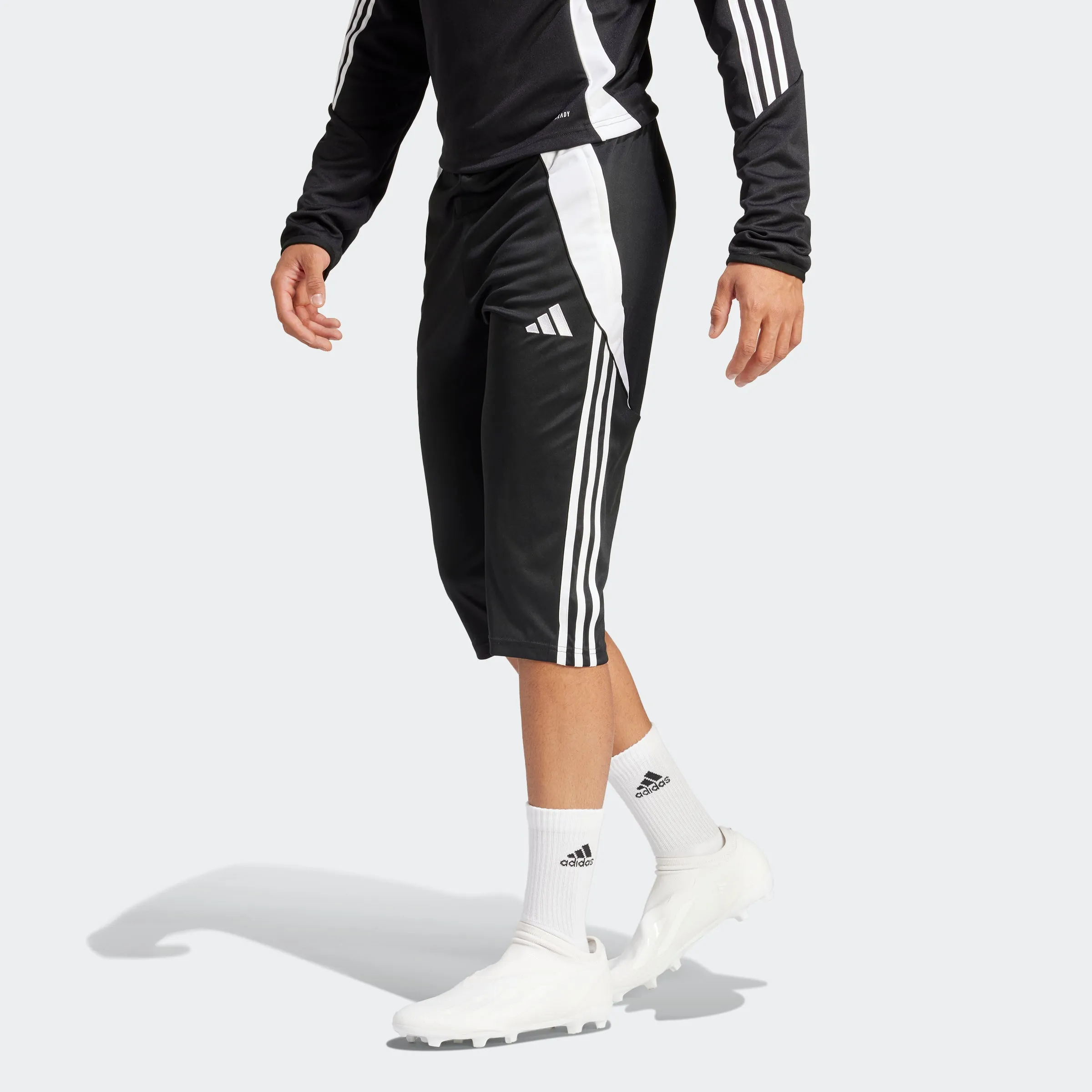 adidas TIRO 24 3/4 Pants | Black | Men's Performance Gear Sporty Look