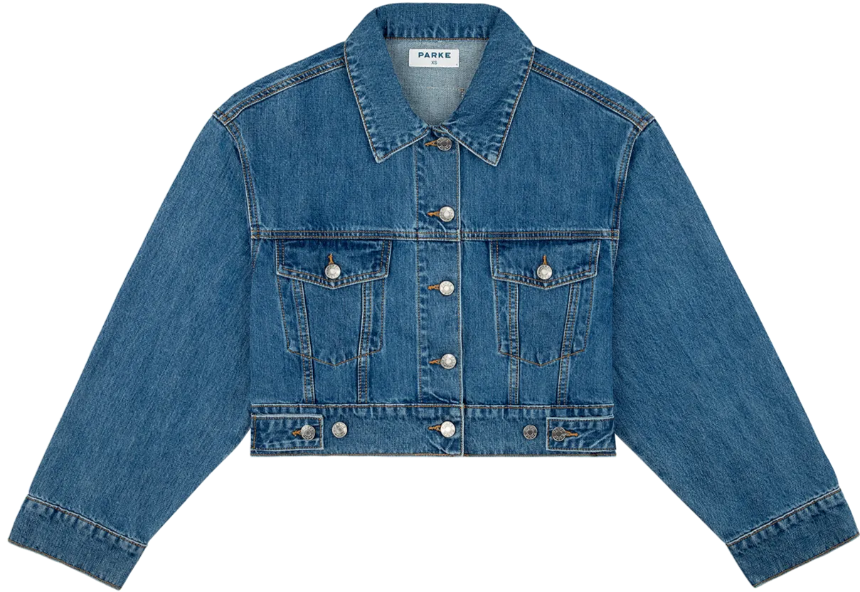 Adjustable Denim Jacket Work Tough Warm Layer Option