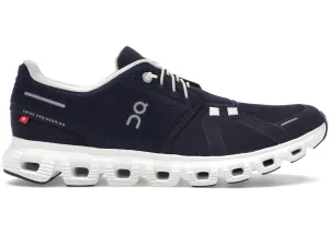 Energy Return Foam hydro - resistant running shoes On Running Cloud 6 Midnight White