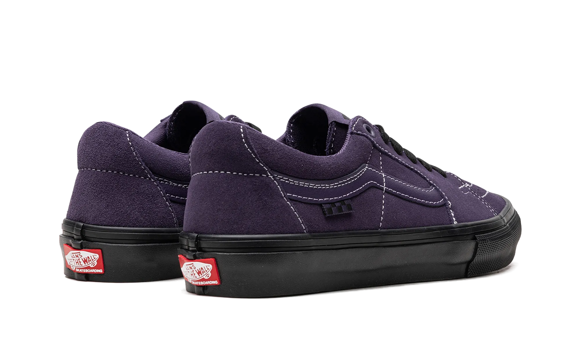 Sustainable Vegan Material Skate Sk8-Low "Dark Purple"