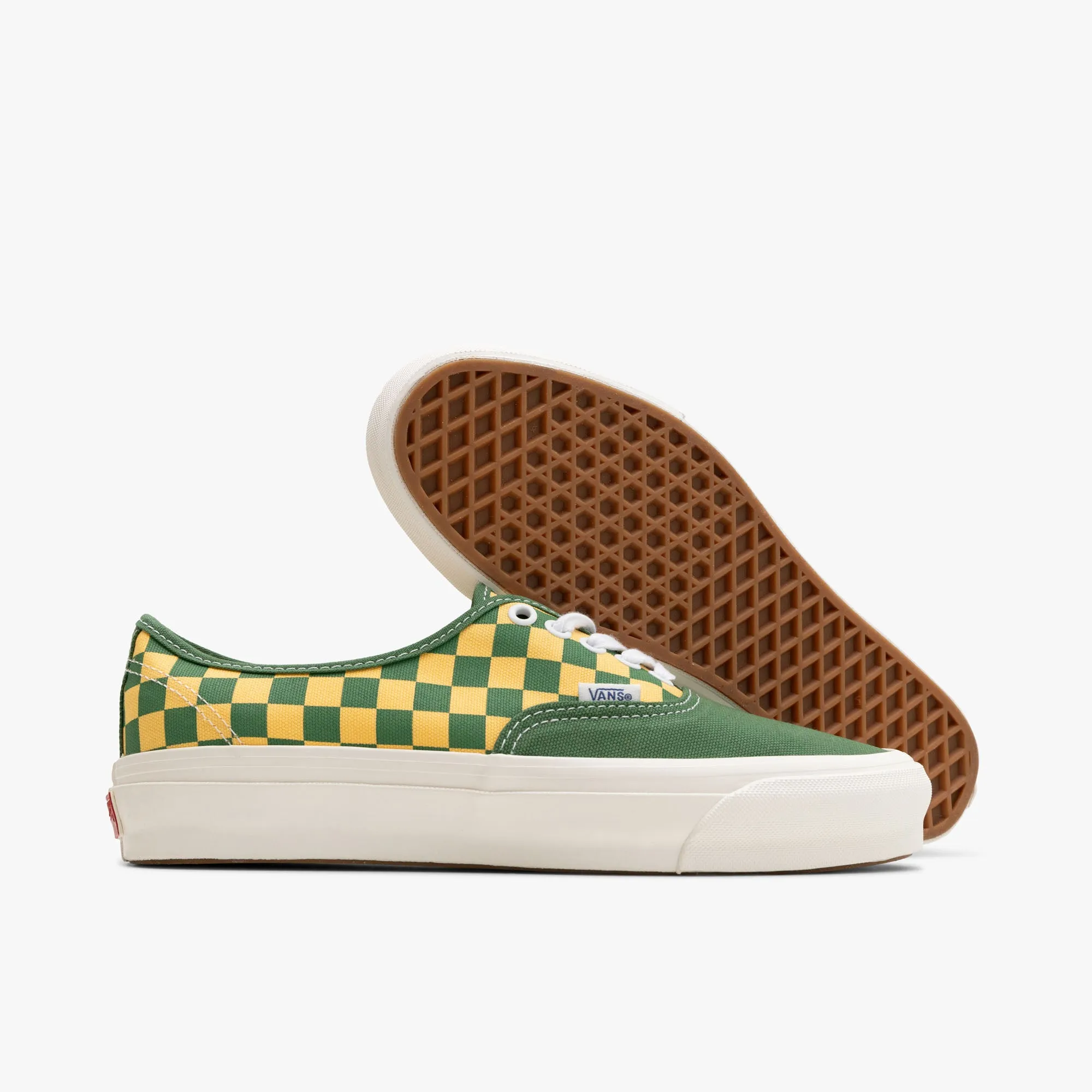 Vans LX Authentic 44 Checkerboard Fairway School friendly Slow Walks