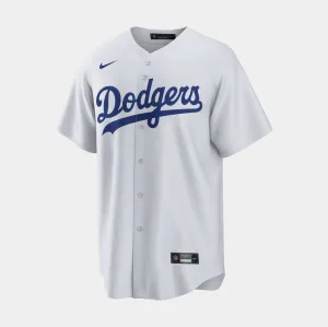 Multiaxial Compression Zones Los Angeles Dodgers Home Button Up Mens Jersey (Blue/White)
