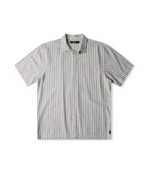 REYNOLDS STRIPE SS SHIRT // BONE Hypoallergenic fabric Washable