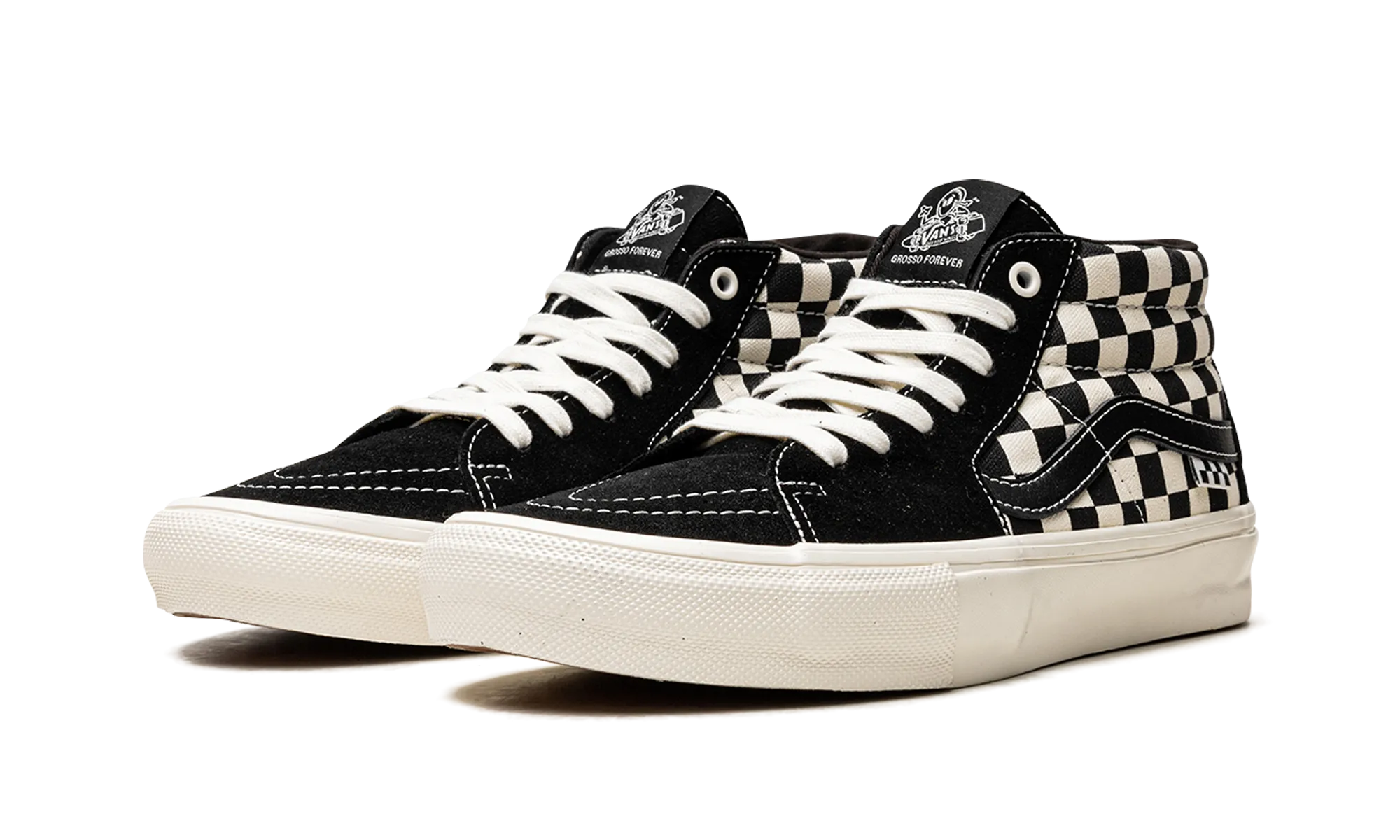 SKATE GROSSO MID "Checkerboard" Step Free Proprietary Cushion System