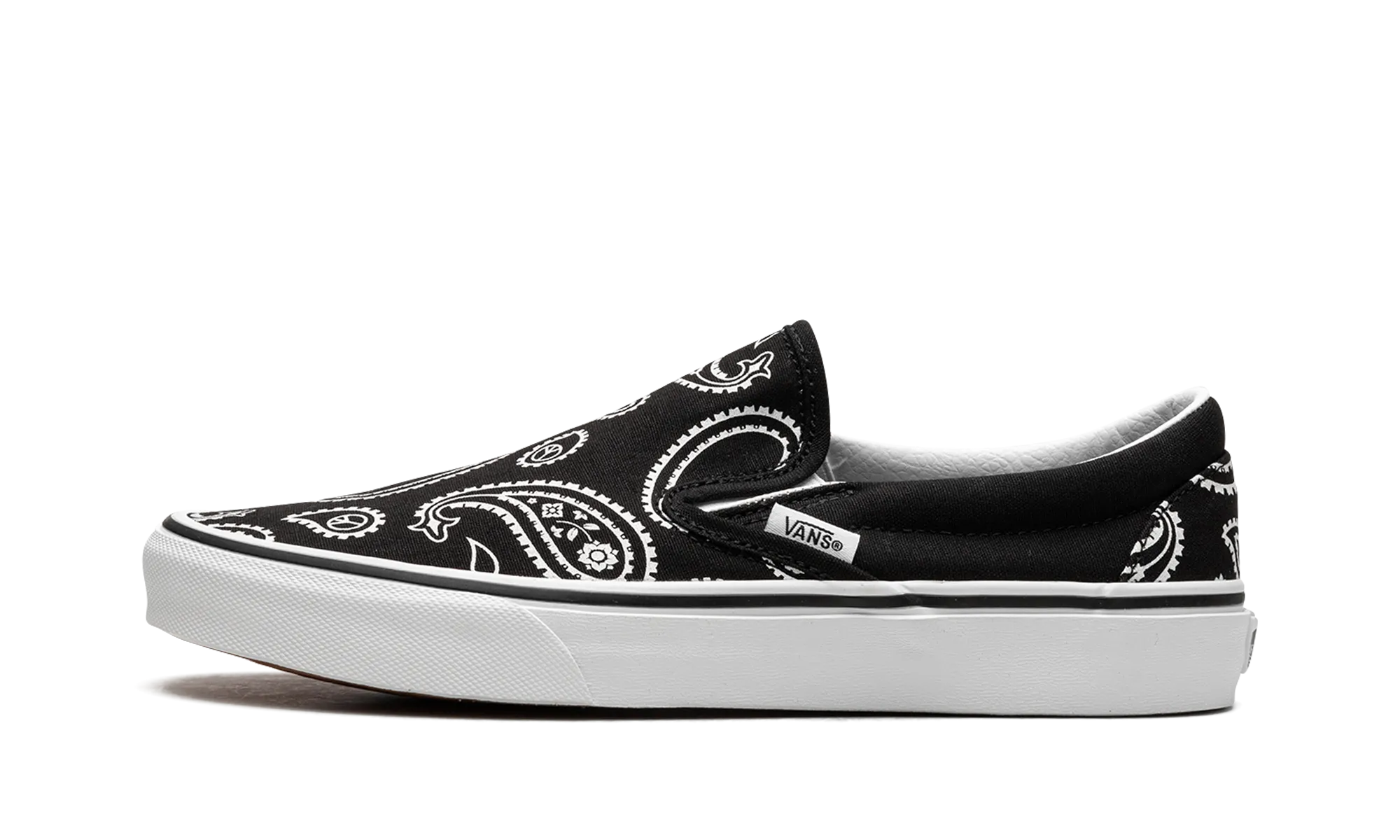 Classic Slip-On "Peace Paisley" Morning Walk Foam Base