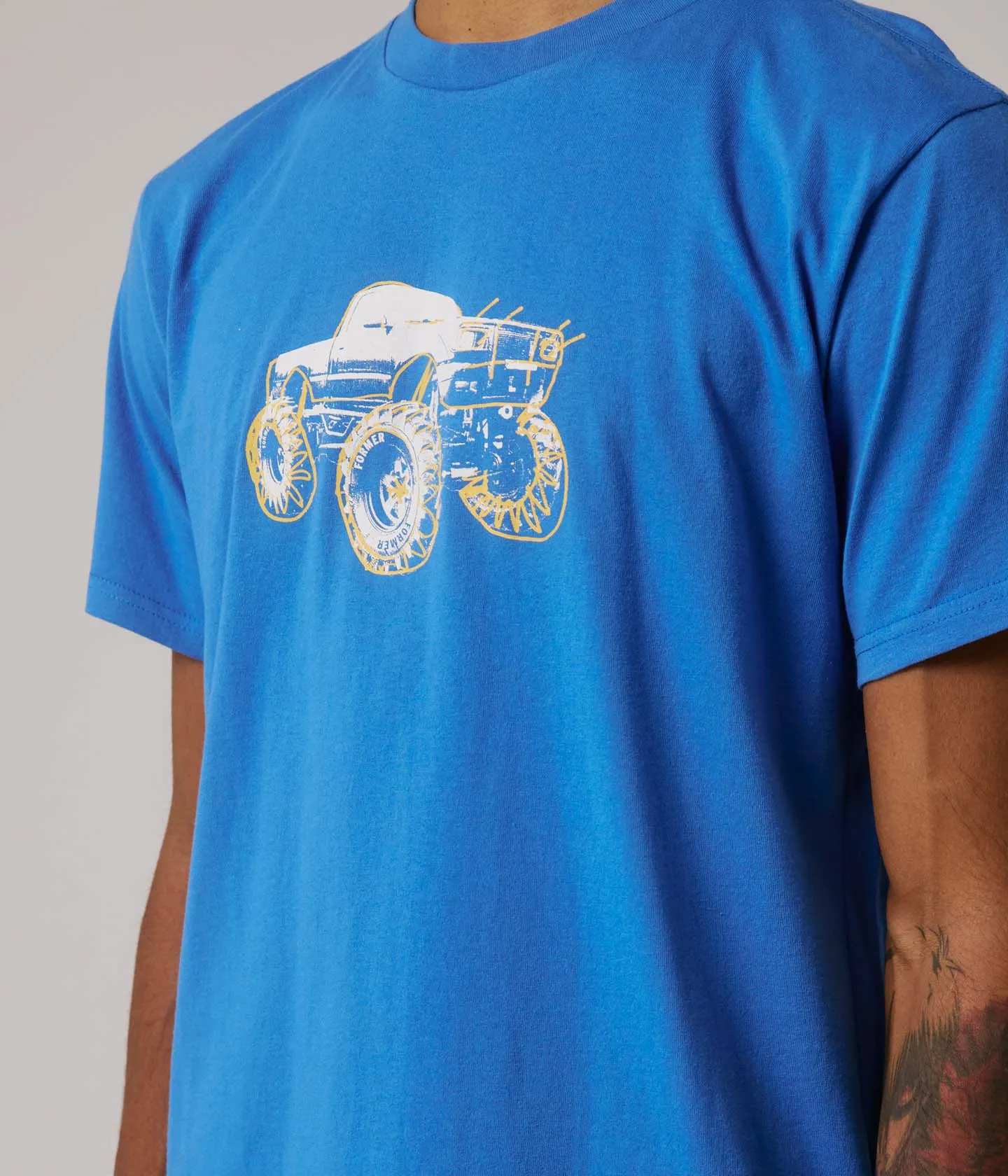 MoistureWicking CONFIDENTIAL T-SHIRT // ROYAL BLUE